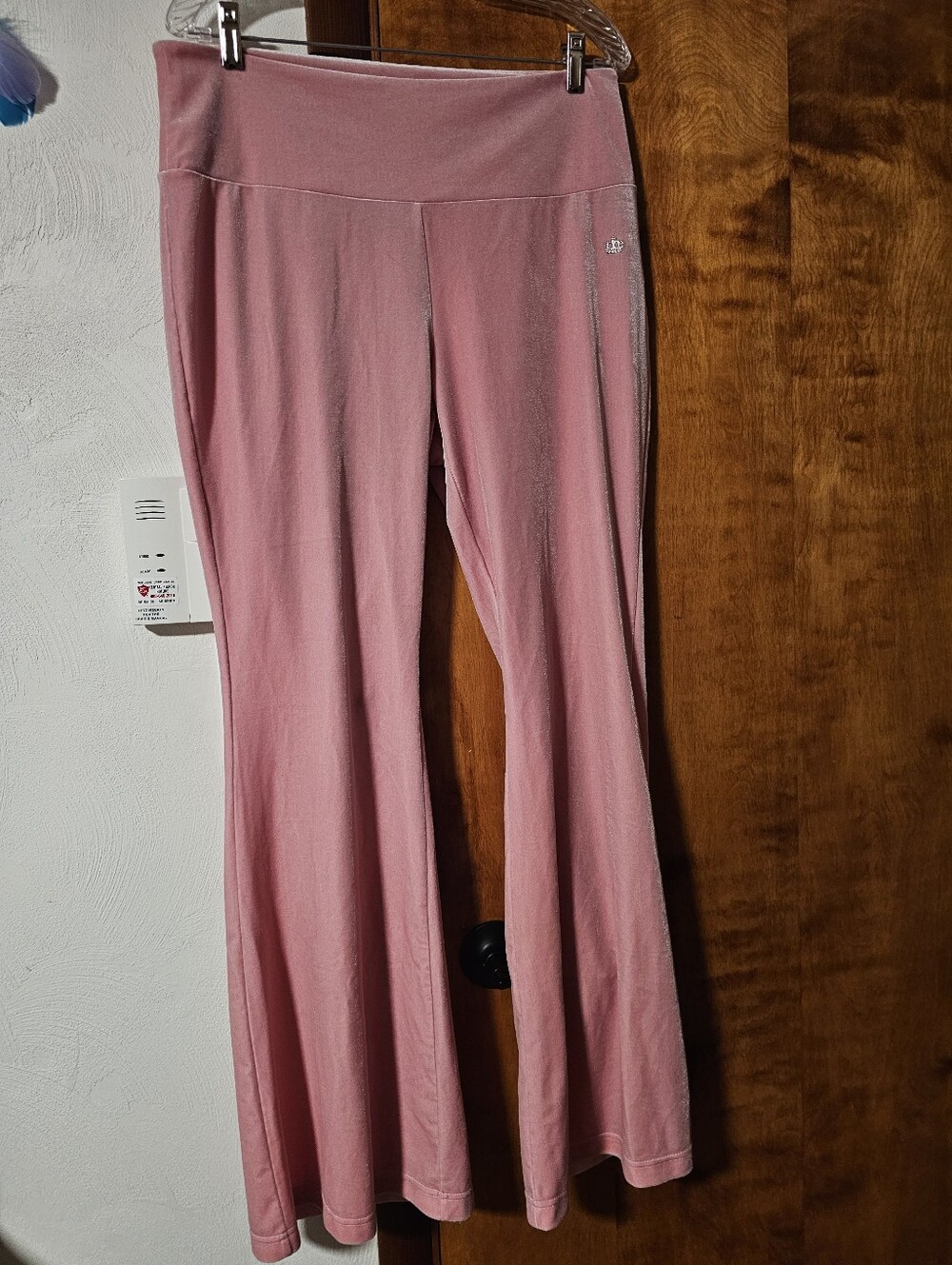 Juicy Couture Pink Flare Yoga Pants